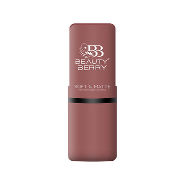 Beauty Berry Soft & Matte Moisturizing Velvet Lipstick For Women - Long-Lasting, Hydrating, High-Pigment Color. (Shade 03)